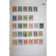 1-14 100년전후의 Queensland 우표 27장