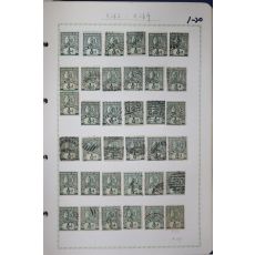 1-20 100년전후의 Queensland 우표 36장