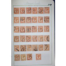 1-24 100년전후의 Queensland 우표 34장