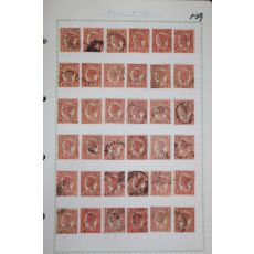 1-29 100년전후의 Queensland 우표 36장