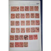 1-30 100년전후의 Queensland 우표 34장