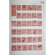 1-31 100년전후의 Queensland 우표 36장