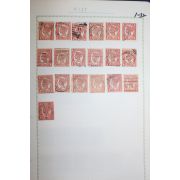 1-32 100년전후의 Queensland 우표 19장