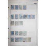 1-33 100년전후의 Queensland 우표 22장