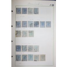 1-33 100년전후의 Queensland 우표 22장
