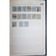 1-34 100년전후의 Queensland 우표 15장