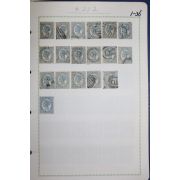 1-36 100년전후의 Queensland 우표 18장