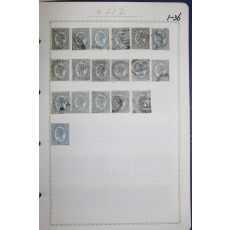 1-36 100년전후의 Queensland 우표 18장