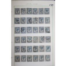 1-37 100년전후의 Queensland 우표 36장