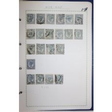 1-38 100년전후의 Queensland 우표 21장