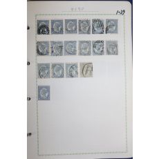 1-39 100년전후의 Queensland 우표 17장