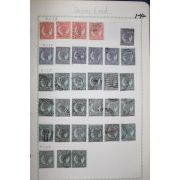 1-42 100년전후의 Queensland 우표 32장