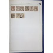 1-45 100년전후의 Queensland 우표 9장