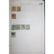 1-54 100년전후의 Queensland 우표 8장