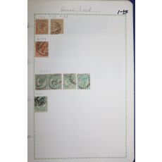 1-54 100년전후의 Queensland 우표 8장