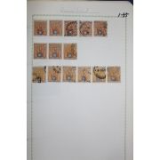 1-55 100년전후의 Queensland 우표 14장