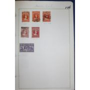 1-56 100년전후의 Queensland 우표 6장