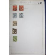 1-57 100년전후의 Queensland 우표 7장