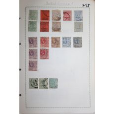 2-15 100년전후의 영국령 기아나 British Guiana 우표 20장