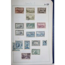 2-34 100년전후의 캐나다 canada 우표 17장