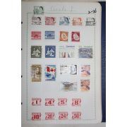 2-36 100년전후의 캐나다 canada 우표 28장