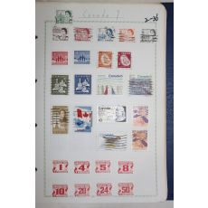 2-36 100년전후의 캐나다 canada 우표 28장