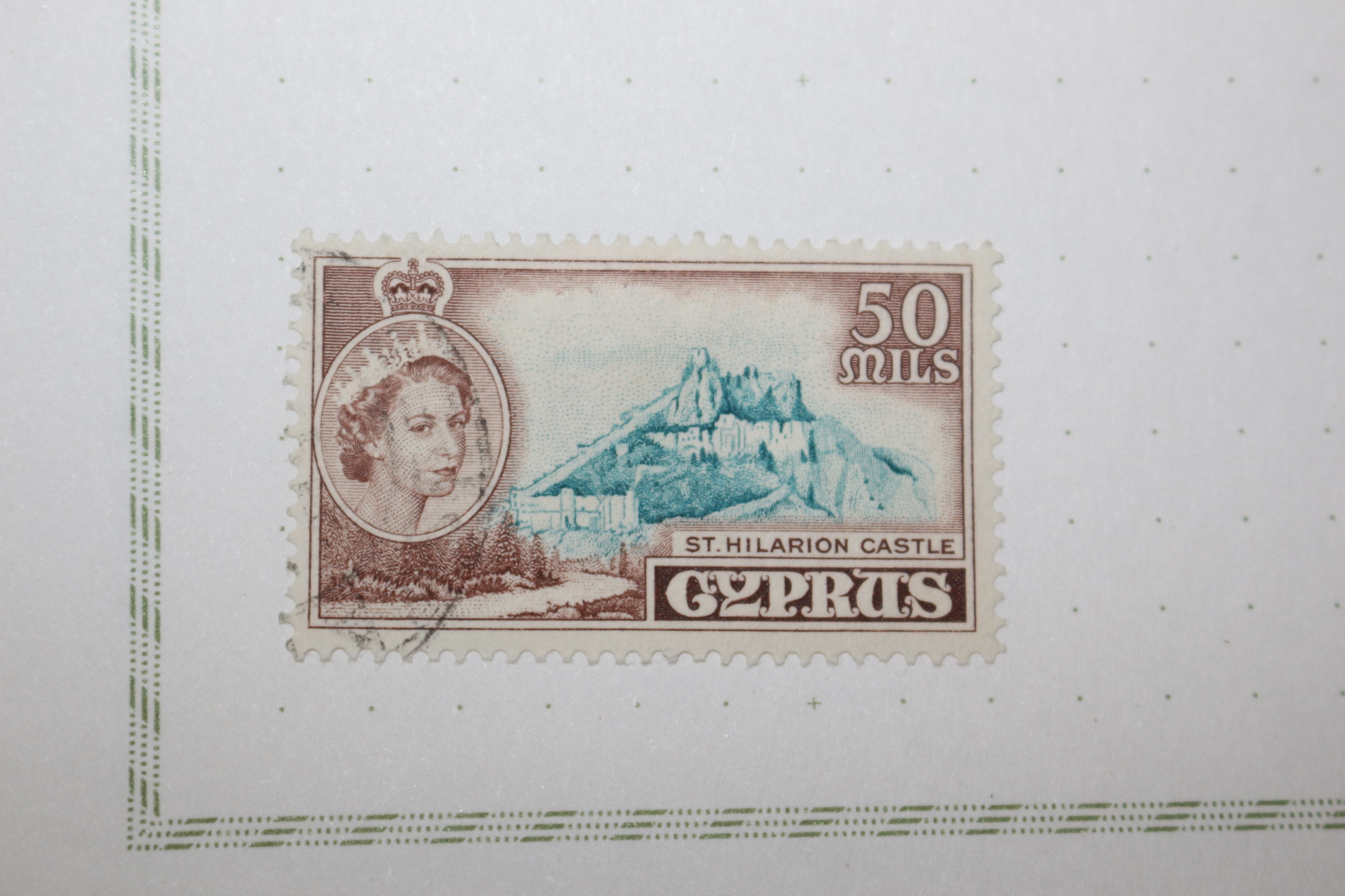2-41 100년전후의 사이프러스 cyprus 우표 10장