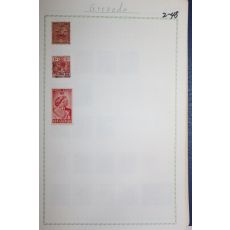 2-48 100년전후의 그레나다 grenada 우표 3장