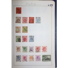 2-49 100년전후의 홍콩 Hong kong 우표 20장