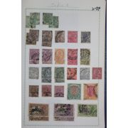 2-50 100년전후의 인도 india 우표 39장