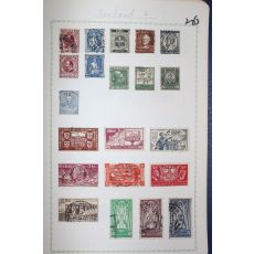 2-63 100년전후의 아일랜드 ireland 우표 21장