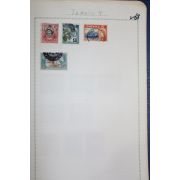2-68 100년전후의 자메이카 Jamaica 우표 4장