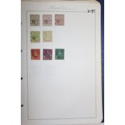 2-71 100년전후의 모리셔스 mauritius 우표 8장