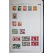 2-76 100년 전후의 뉴질랜드 new zealand 우표 16장