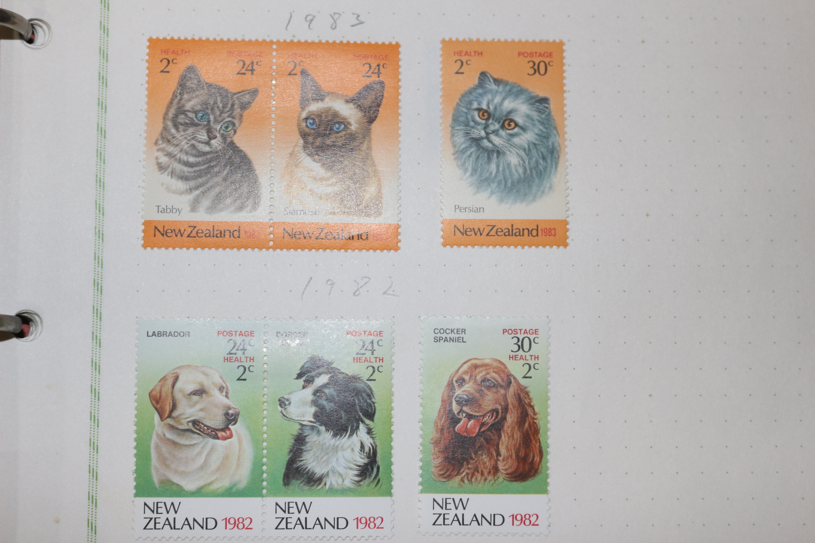 2-79 1963년~1982년 뉴질랜드 new zealand 우표 25장