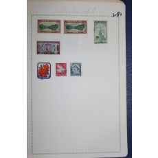 2-80 100년 전후의 뉴질랜드 new zealand 우표 7장