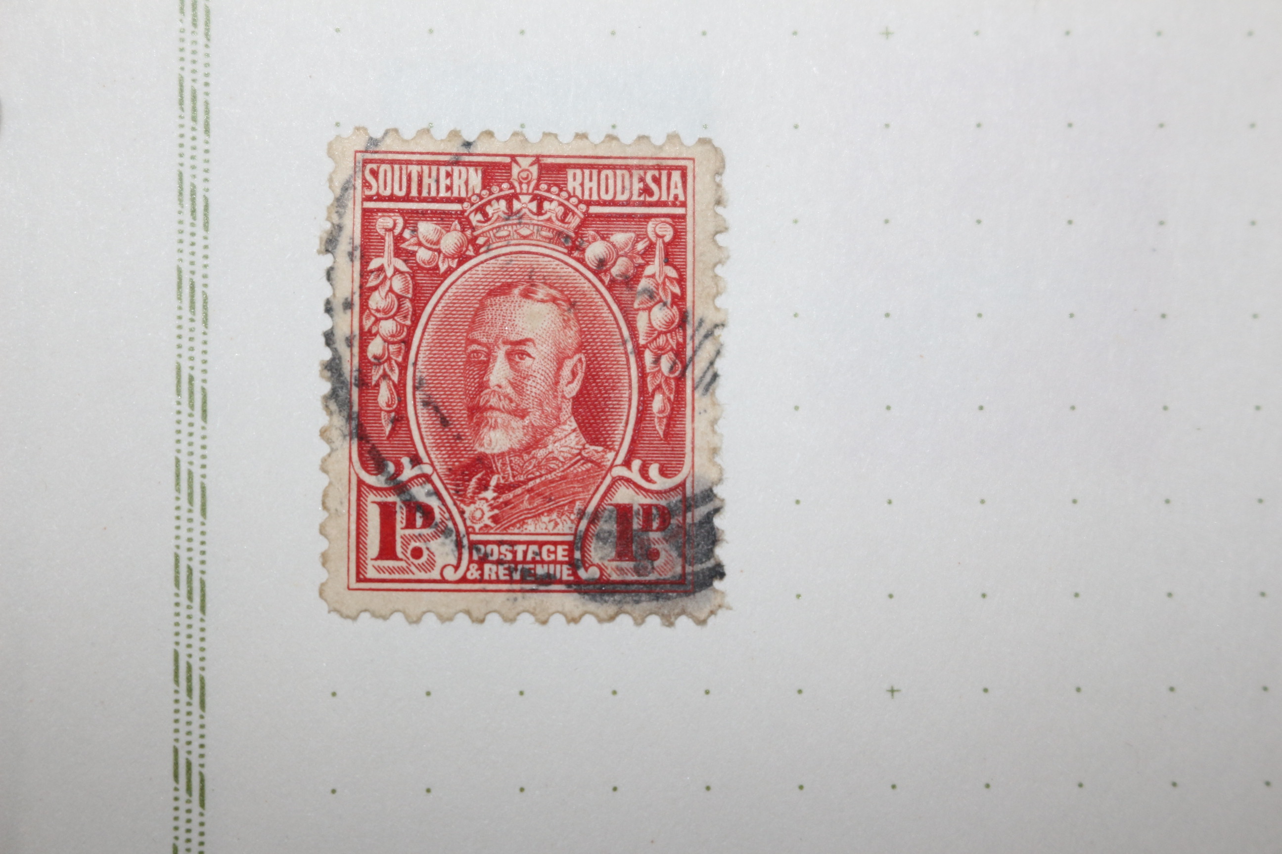 2-93 1923년~1965년 짐바브웨이 남로디지아 southern rhodesia 우표 10장