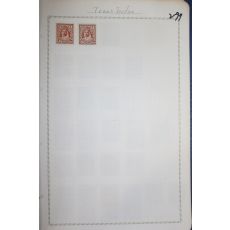2-97 100년 전후의 트랜스요르단 Transjordan 우표 2장