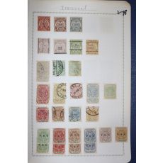 2-98 100년 전후의 수리남 Transvaal 우표 33장