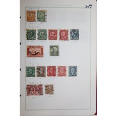 3-19 1928년~1935년 캐나다 canada 우표 16장