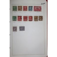 3-20 1915년~1935년 캐나다 canada 우표 13장