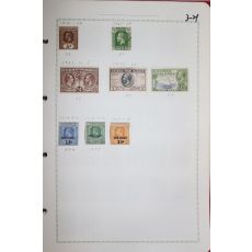 3-21 1912년~1935년 케이맨제도 cayman islands 우표 8장