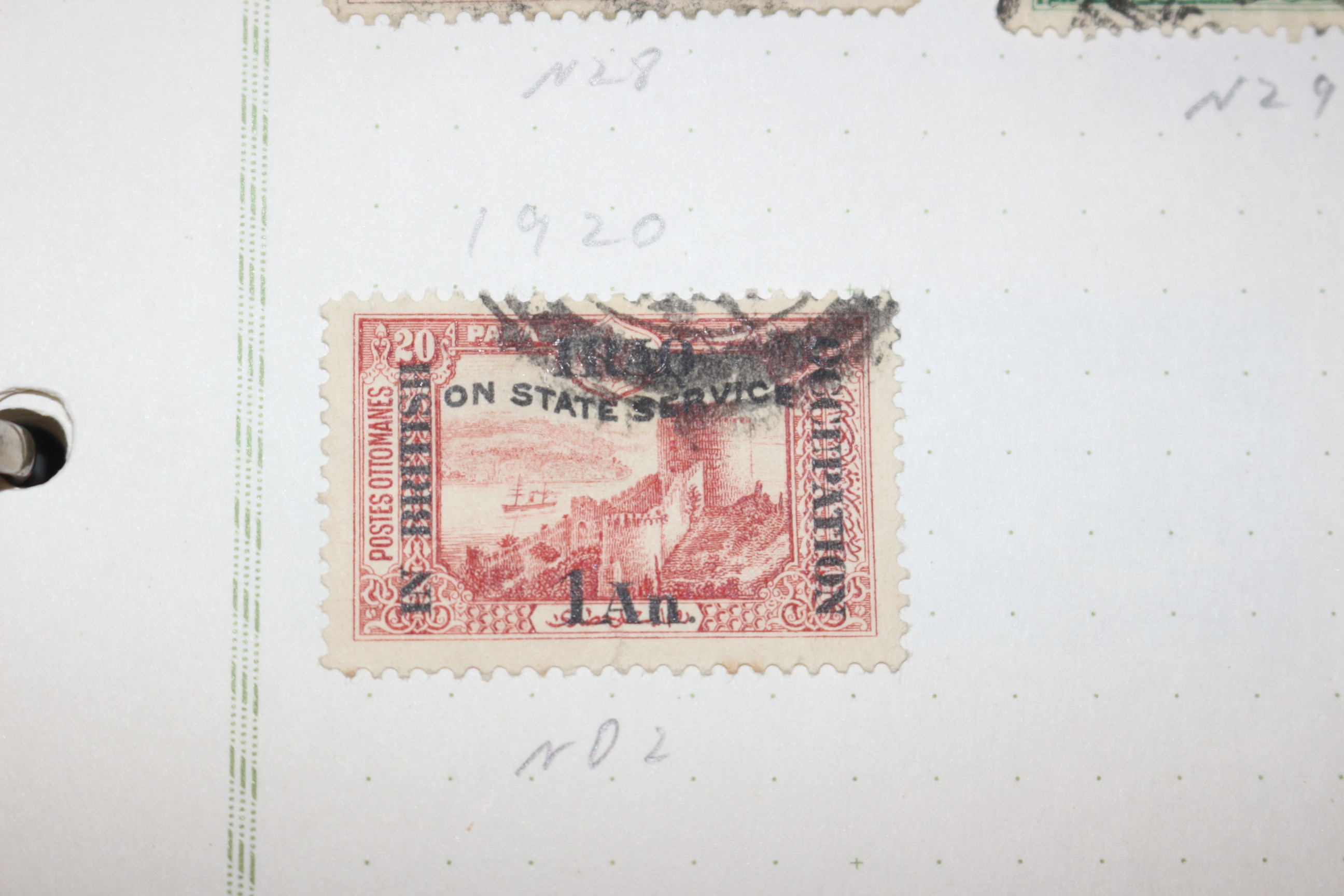 3-42 1923년~1932년 이라크 iraq 우표 18장
