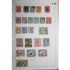 3-45 1907년~1937년 우간다 Uganda 우표 23장