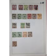 3-48 1918년~1936년 말레이반도 malaya 우표 19장