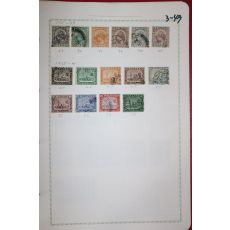 3-49 1935년~1941년 말레이반도 malaya 우표 15장
