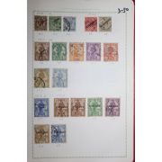 3-50  1914년~1926년 몰타 malta 우표 19장