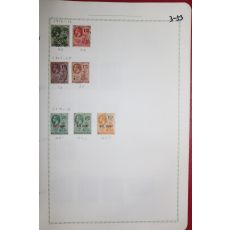 3-53  1916년~1929년 스페인 몬세라트 Montserrat 우표 7장