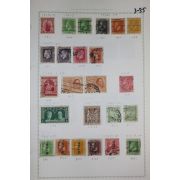 3-55  1909년~1935년 뉴질랜드 new zealand 우표 24장