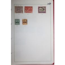3-60  1916년~1929년 stkitts nevis 우표 5장